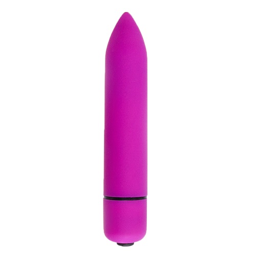 Vibrator Glont Loving Joy 10 Functii Mov - vedere frontala varf ascutit