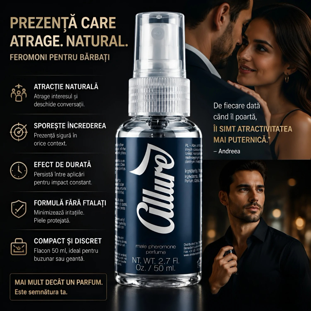 Allure Male Pheromone Perfume - prezenta care atrage natural - testimonial utilizator