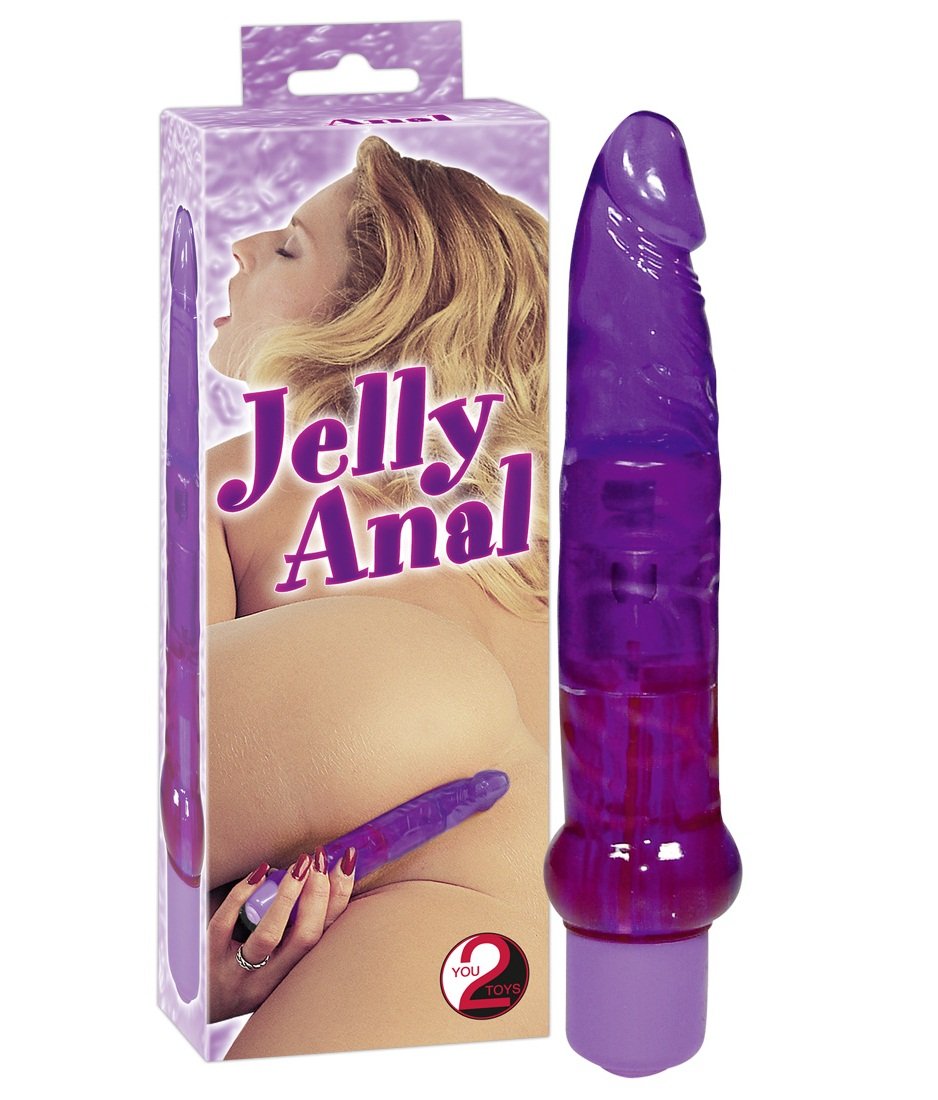 Vibrator Jelly Anal Violet 7