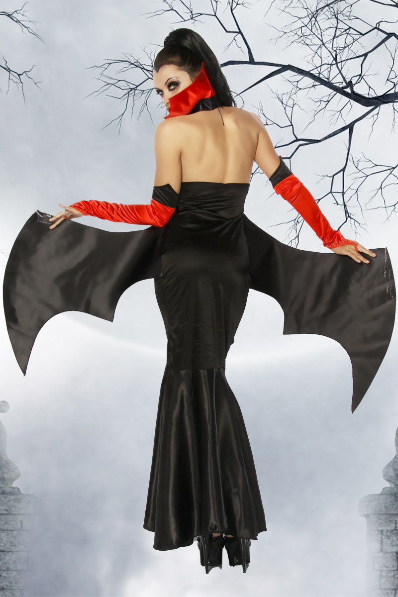 Costum Vampir Rochie Halloween