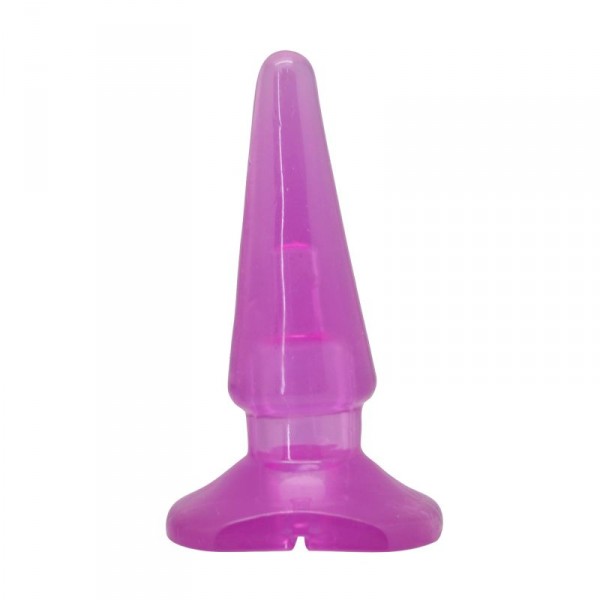 Dildo Anal Jelly Plug Purple Erotica