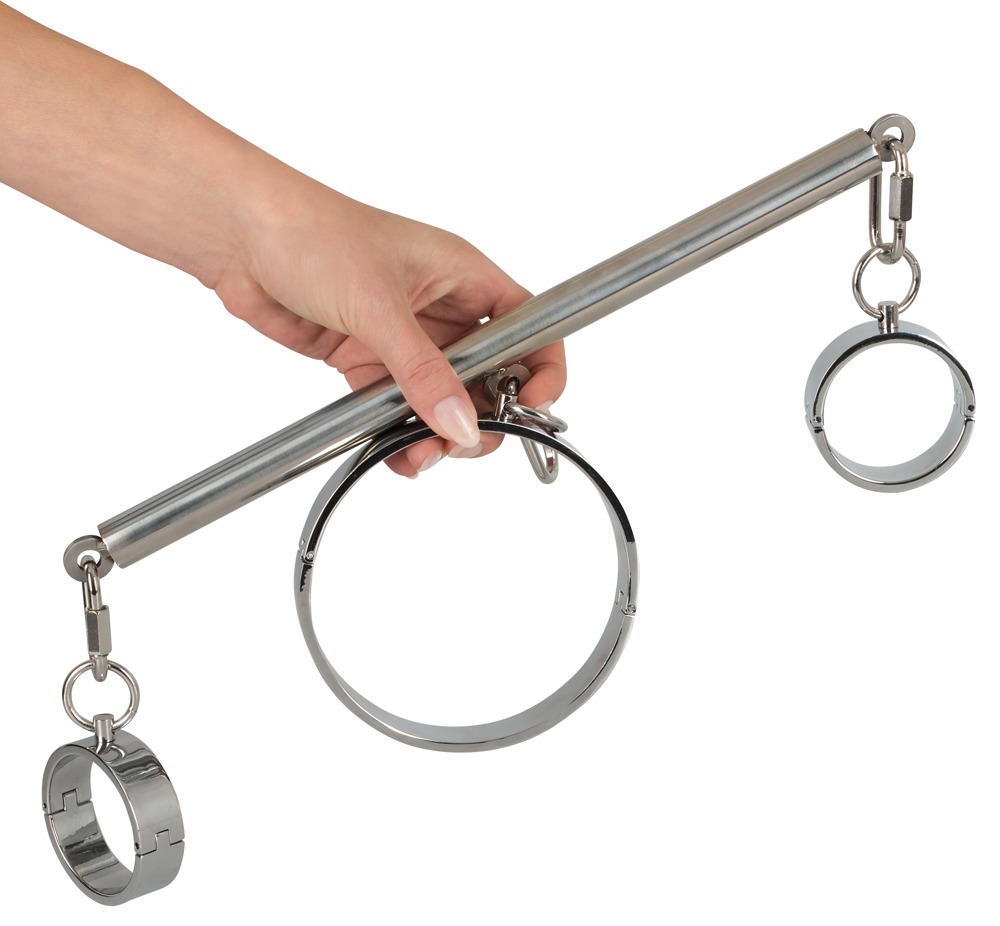 Spreader Bar Inox, Restraint Set with Pillory