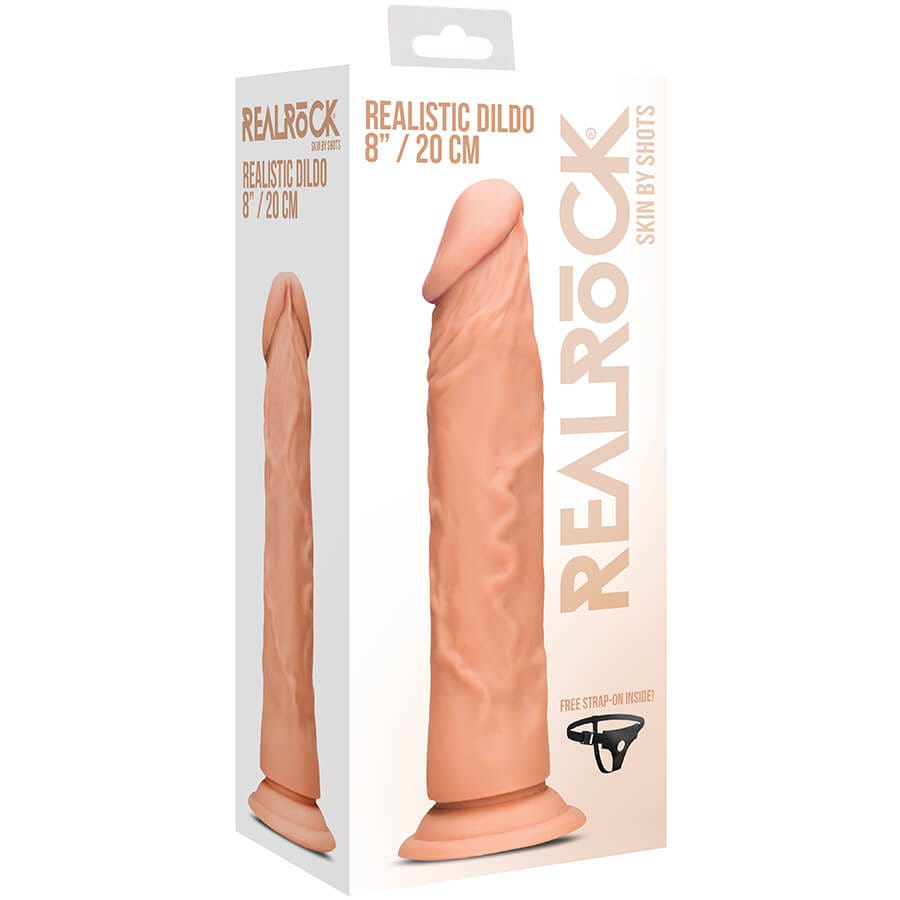 Strapon Ultrarealistic RealRock [ 21,5 cm x 4,2 cm ]