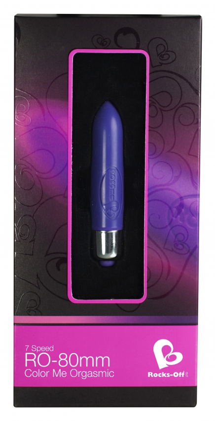 Vibrator Bullet Color Me Orgasmic, RO-80mm, Purple, 7 Viteze