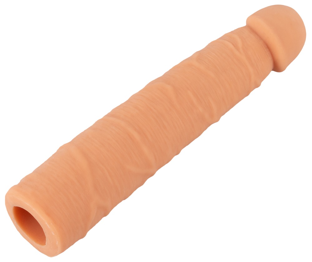 Prelungitor Penis Natural Skin, Extension Sleeve, + 7cm