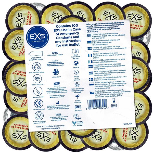 Prezervative Use In Case of Emergency! EXS, 100 buc.