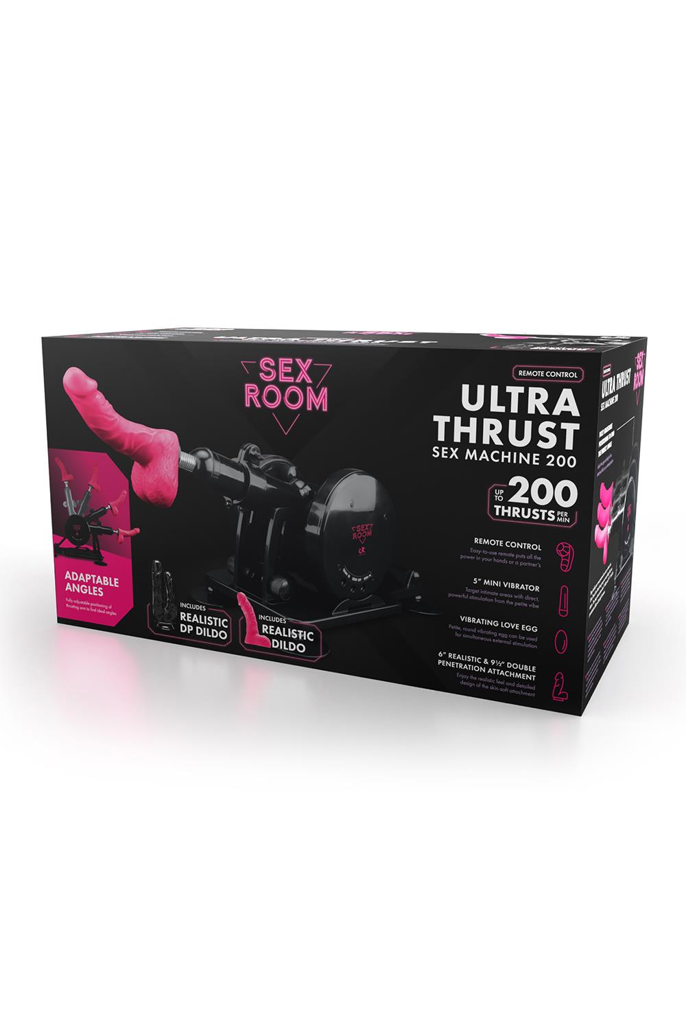 Masina de Sex Portabila Ultra Thrust Sex Machine 200