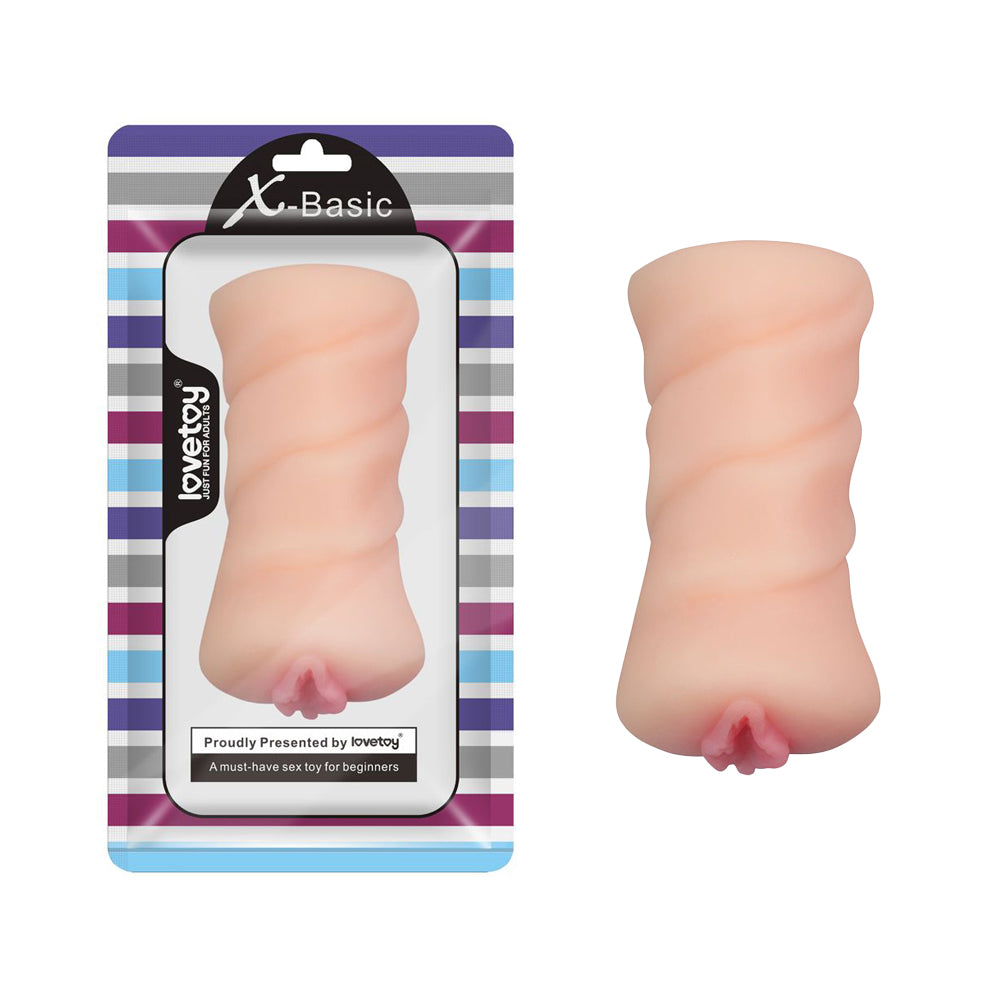 X Basic Real Pussy - ambalaj si dimensiuni