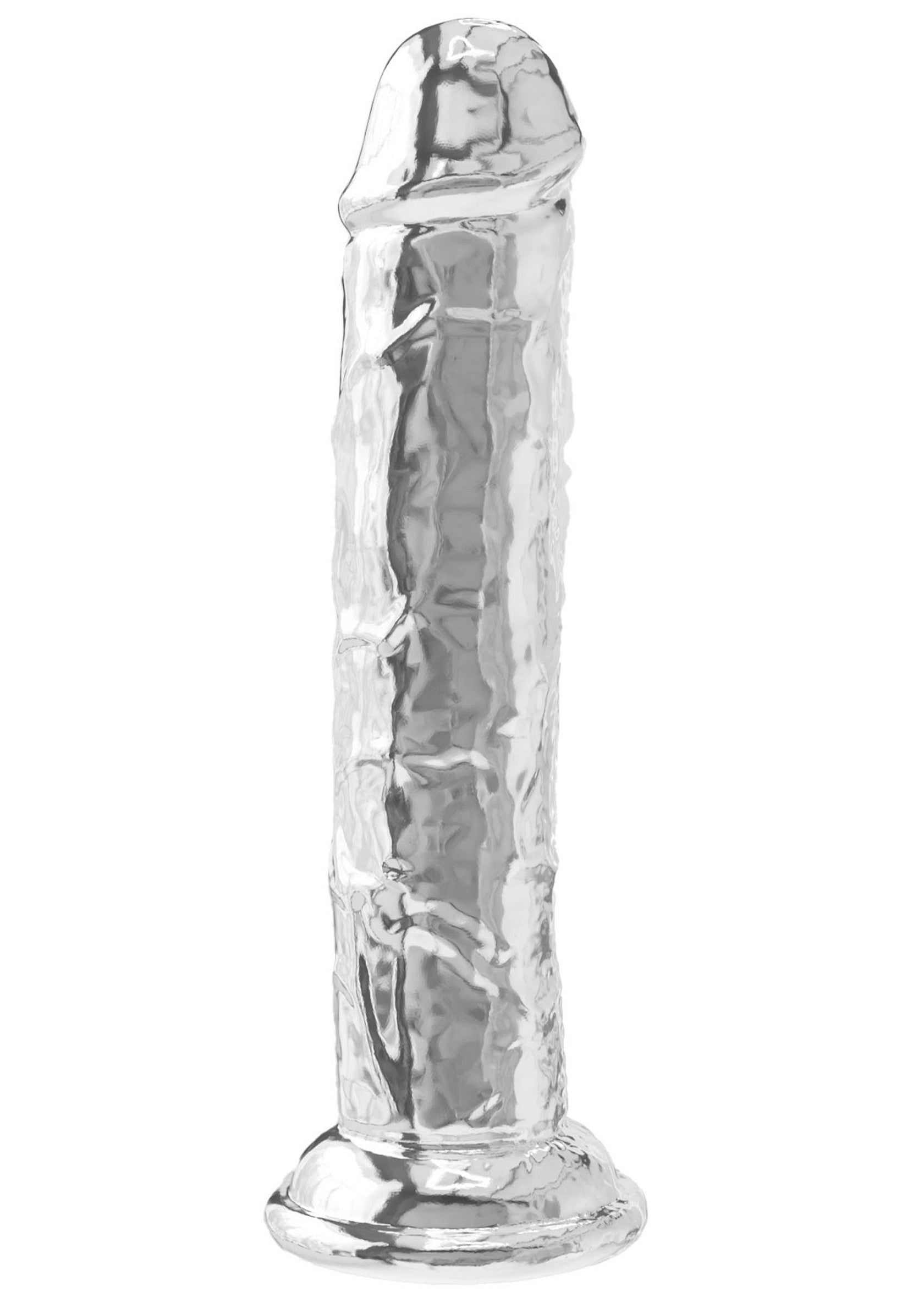 Dildo ToyJoy Clear Dong TPE 19 cm Transparent
