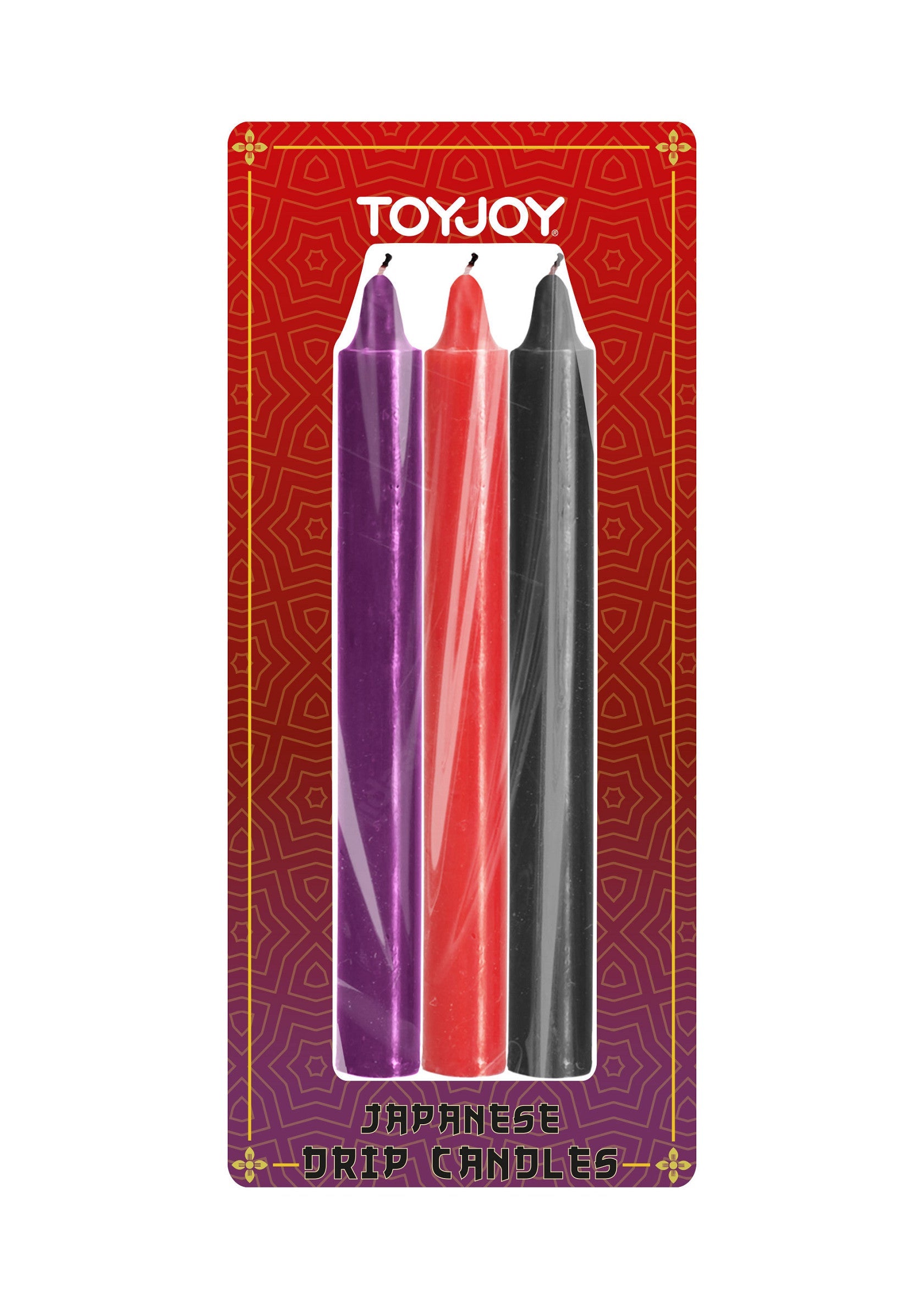ToyJoy Japanese Drip Candles - set 3 culori