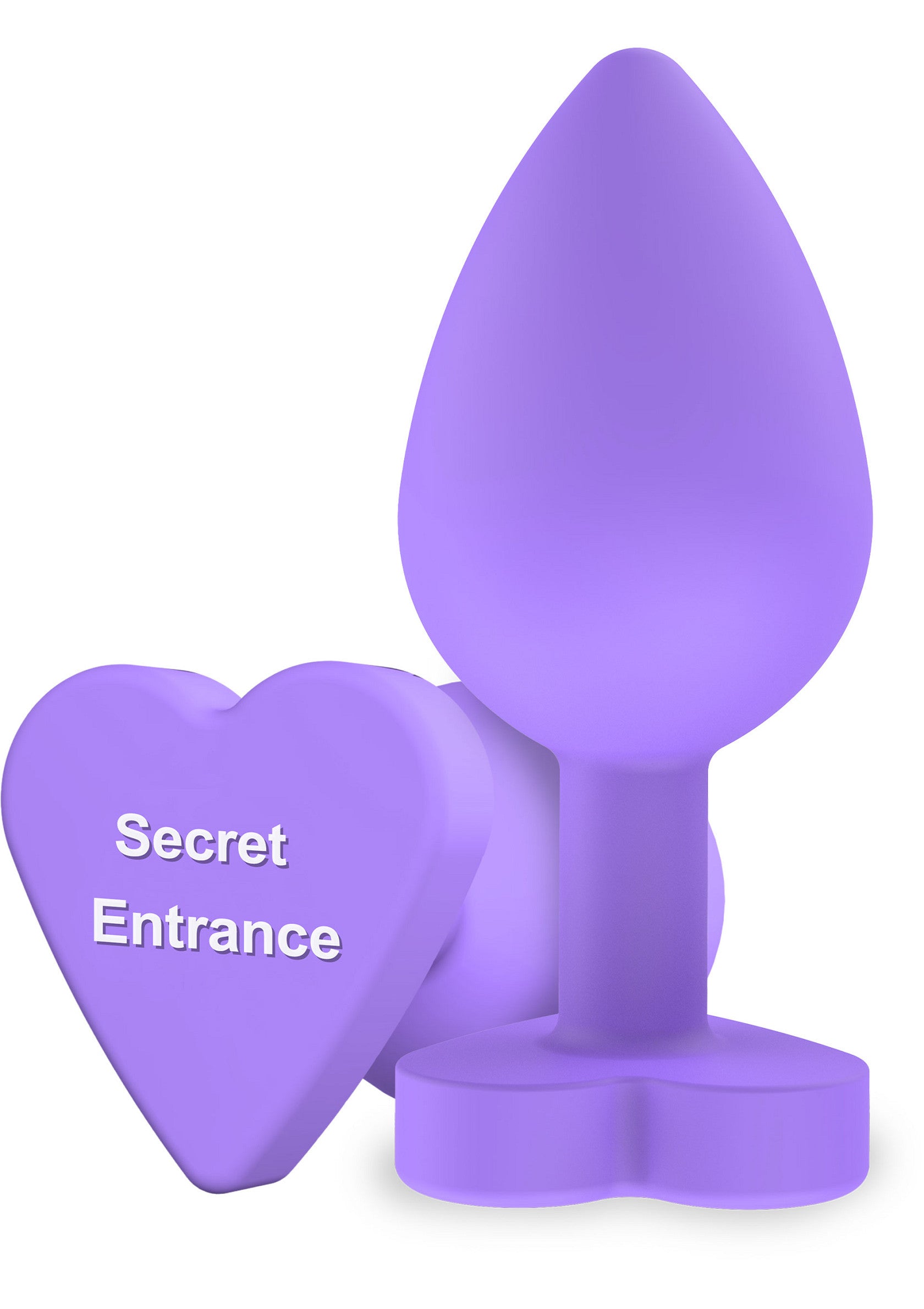 Buttplug ToyJoy Secret Entrance Mov - silicon pur, colectia Booty Sweethearts