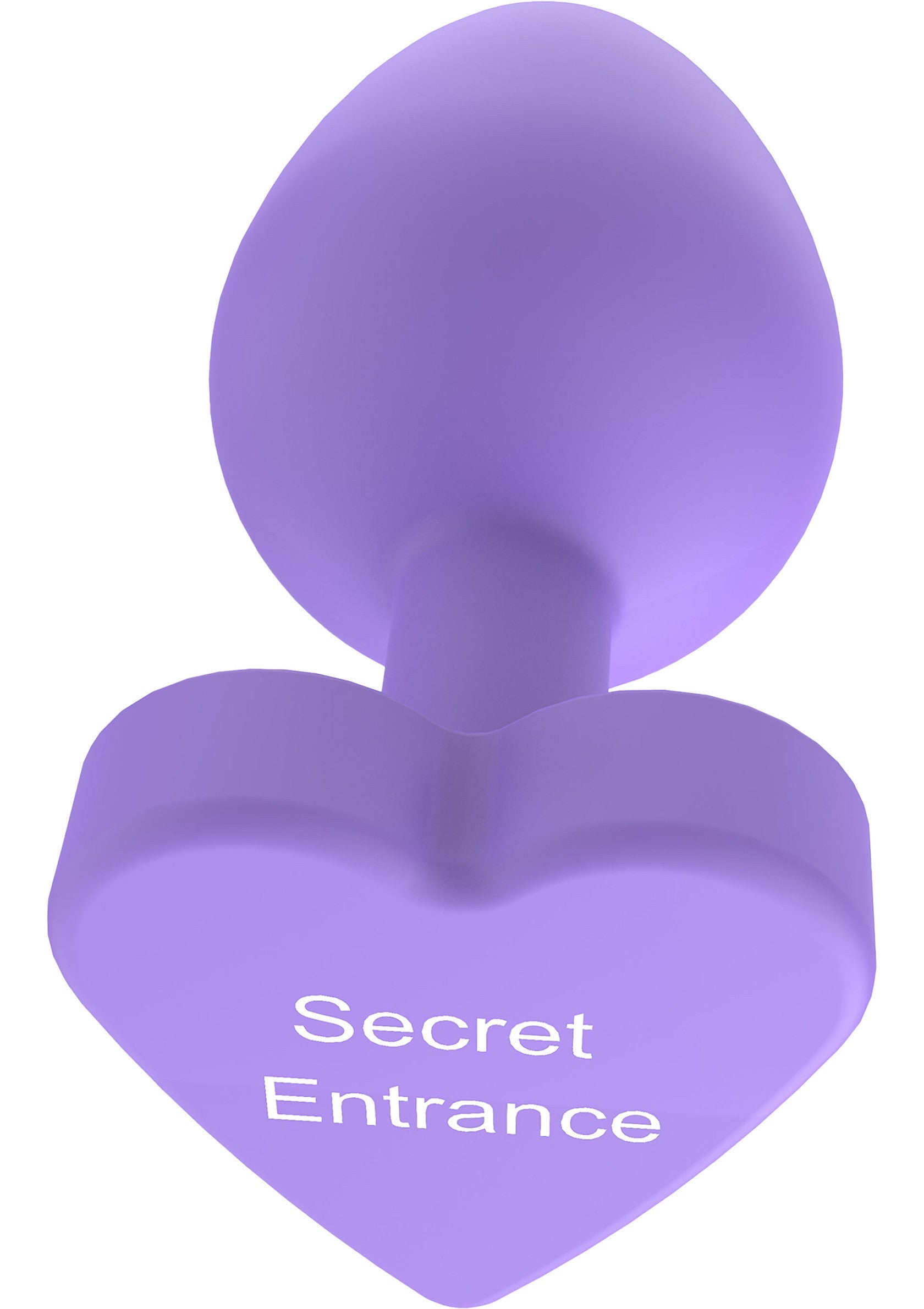 Buttplug ToyJoy Secret Entrance violet - compatibil lubrifiant baza apa