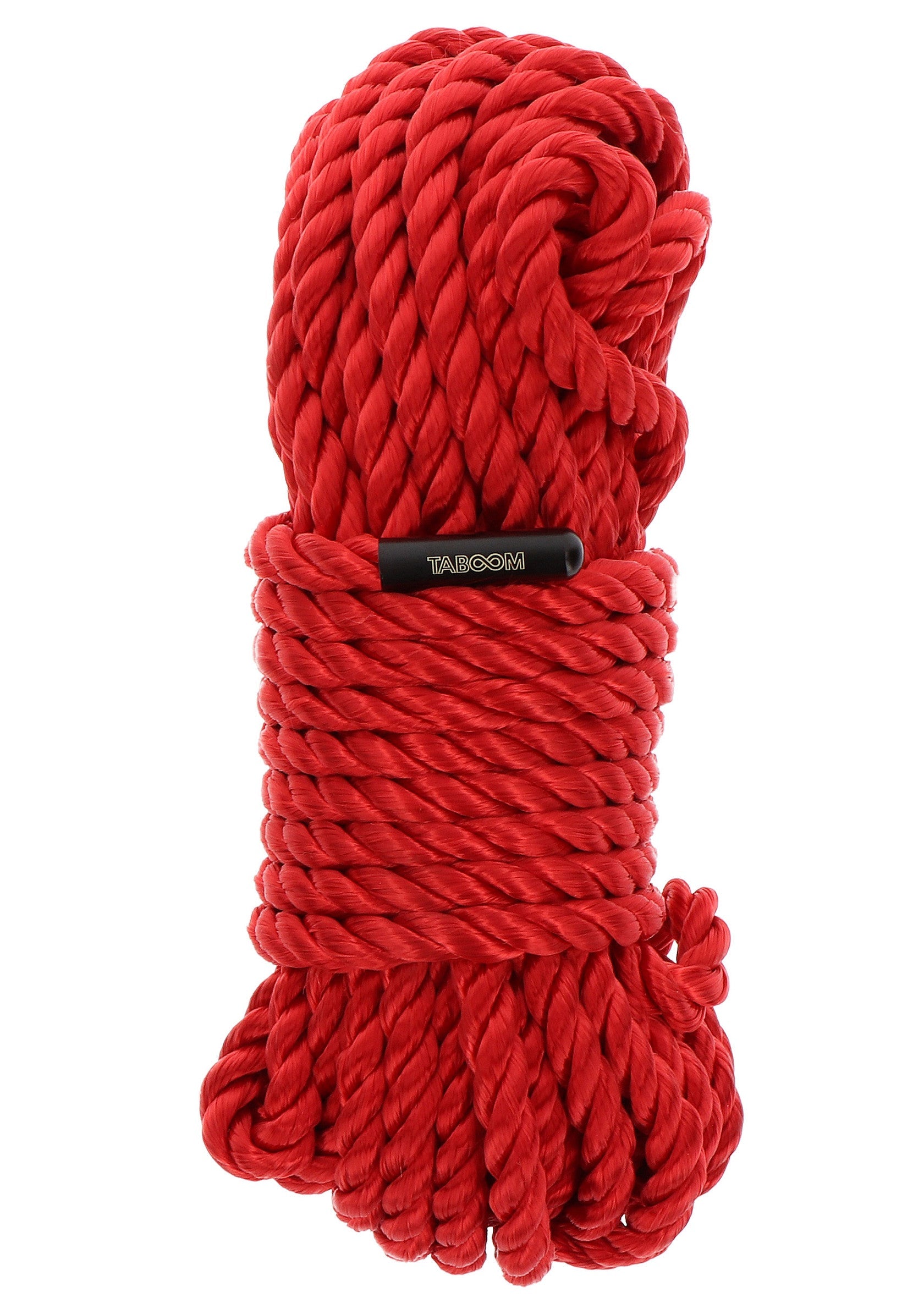 Taboom Bondage Rope Rosu - material moale non-abraziv
