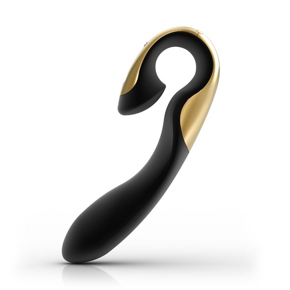 Vibrator Black Gold, Zini Roae SE Three-way Pleasure, Negru, 15 modele Vibratii