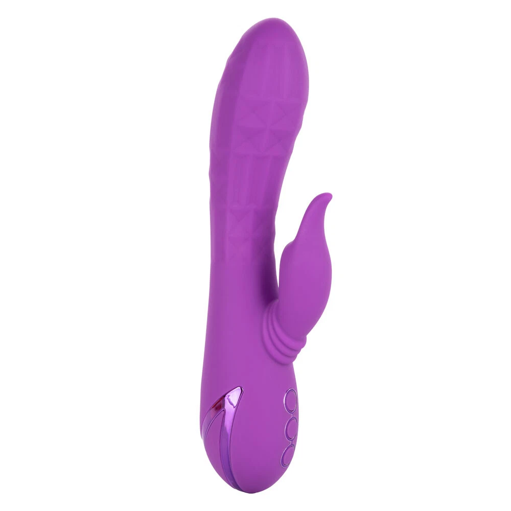 Caracteristici principale Vibrator California Dreaming Valley Vamp CalExotics - arbore texturat, impermeabil, USB, cip memorie