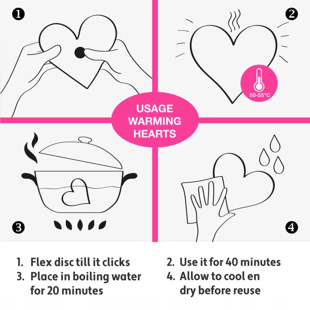 LoversPremium Hot Massage Heart XL cod EAN 8717903271162