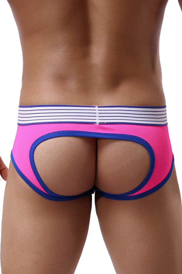 Boxeri JOCK Homme M116 Roz marimea XL nailon elastan boxer brief Paris Hollywood
