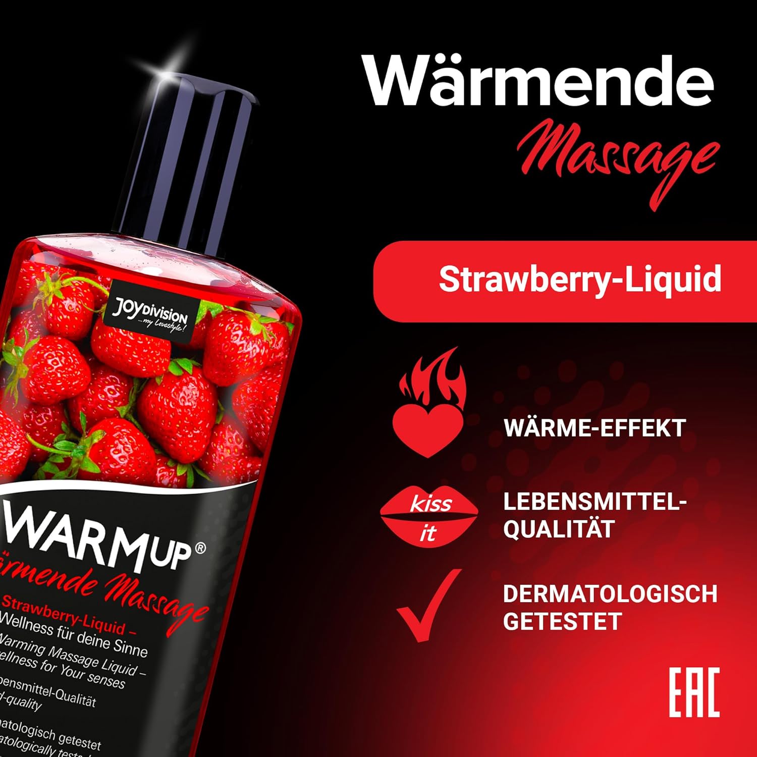 WARMup Strawberry efect incalzire suflat