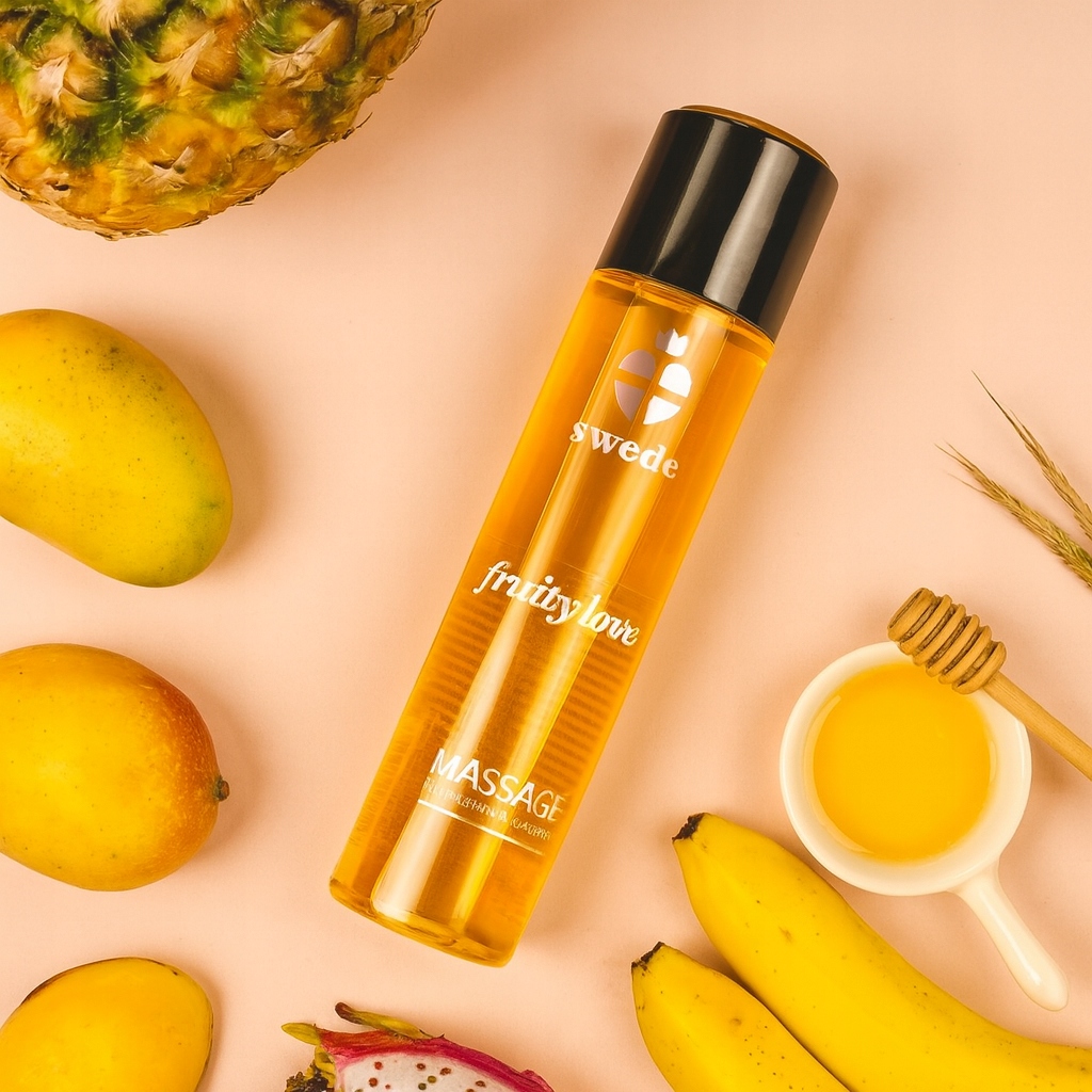 Swede Tropical Fruit Massage brand Suedia - ulei masaj incalzitor