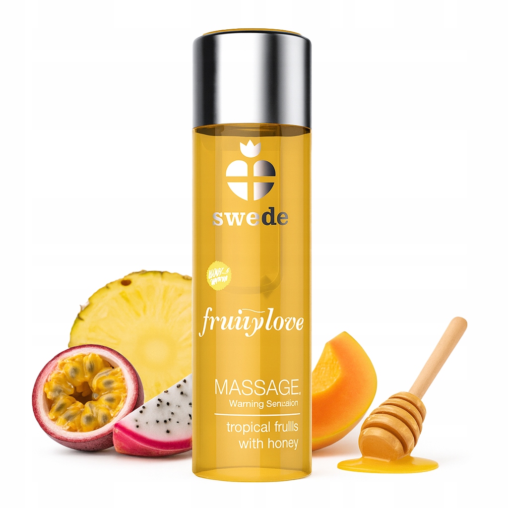 Ulei masaj Swede Tropical Fruit Massage fructe tropicale 60ml - flacon