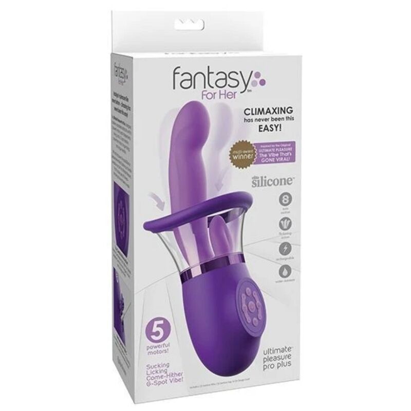 Vibrator Rabbit FANTASY FOR HER Ultimate Pleasure Pro Plus Mov