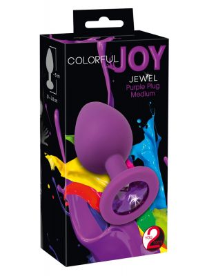 Anal Plug Purple Jewel