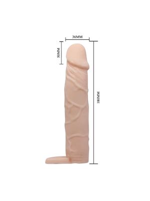 Prelungitor Penis Large Pretty Love [ + 5 cm ]