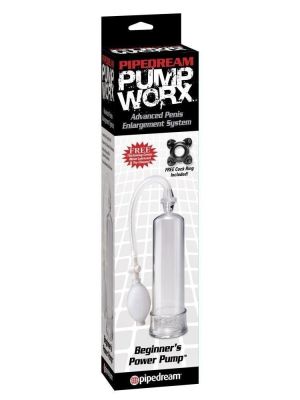 Pompa Penis VACUUM Works Clear + Inel Penis
