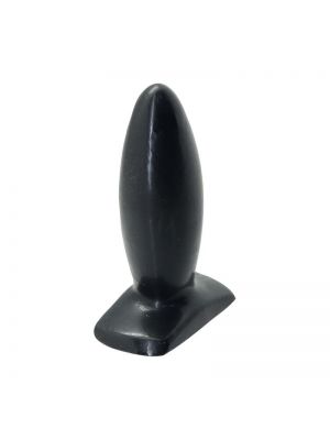 Dildo Anal Plug Negru, Erotica, S, 10,4 cm x 3 cm