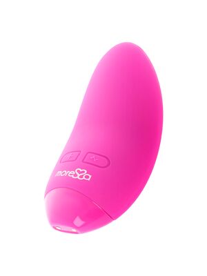 Aparat Masaj Moressa Blossom Pink Vibrator, 6 Vibratii, 3 intensitati, incarcare USB