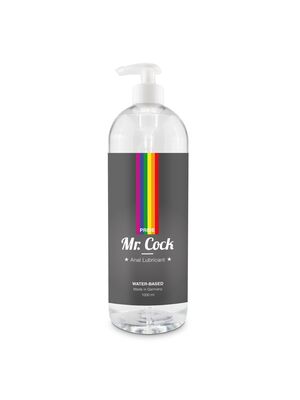 Lubrifiant anal, Mr.Cock, Pride, cu aloe vera, anti iritare, anti inflamator, 1000 ml