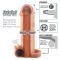 +33% Vibrating Real Feel 1" Pipedream X-TENSIONS