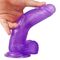Dildo Violet Large, Jelly Purple [ 20 cm x 4,1 cm ]