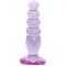 Crystal Jellies Anal Delight Violet Anal Dildo