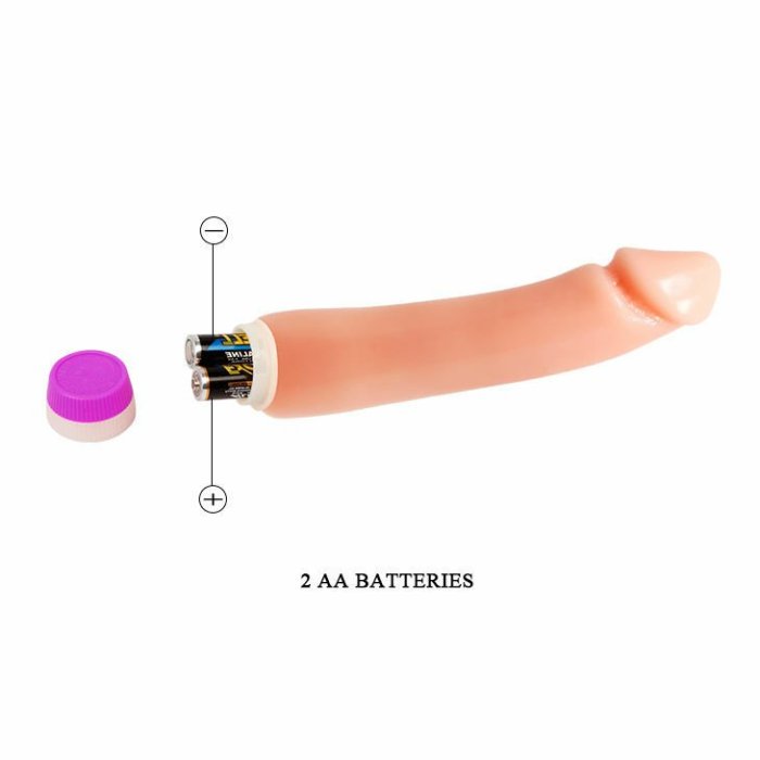 ​Vibrator Realist Multiviteza Flexibil, Waves of Pleasure, 24,5 cm